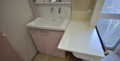 洗面台の事例